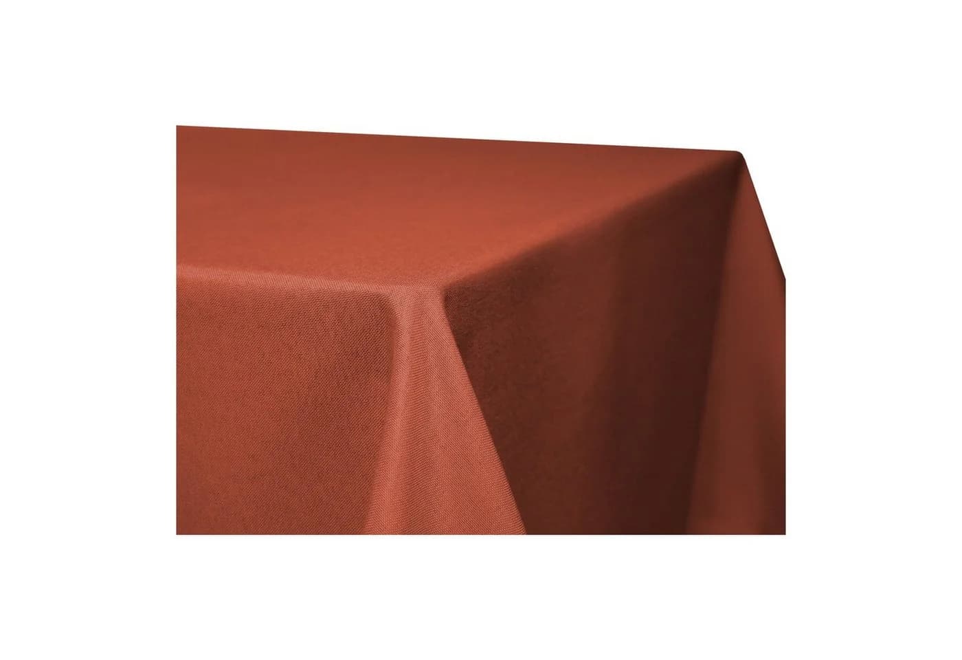 Haus und Deko Tischdecke eckig Leinenoptik Lotuseffekt Terracotta - Bild 2