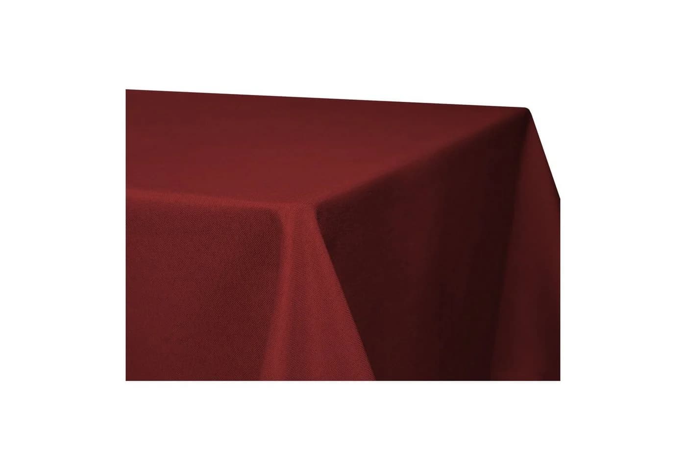 Haus und Deko Tischdecke eckig Leinenoptik Lotuseffekt rot - Bild 2