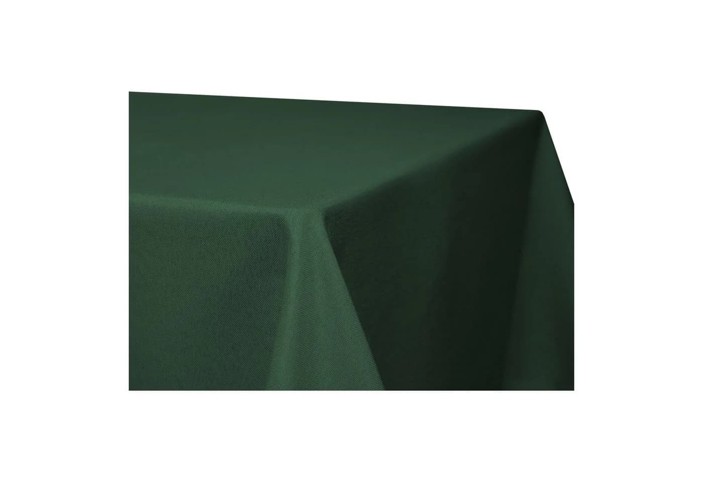 Haus und Deko Tischdecke eckig Leinenoptik Lotuseffekt dunkelgrün - Bild 2