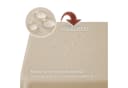 Haus und Deko Tischdecke Eckig Leinenoptik Beige Wasserabweisend Bild 3