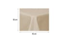 Haus und Deko Tischdecke Eckig Leinenoptik Beige Wasserabweisend Bild 4