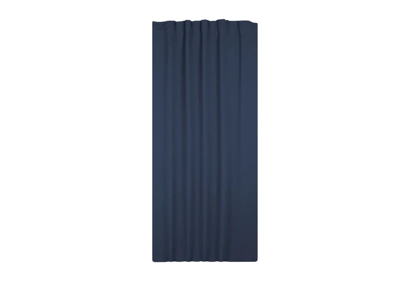 Haus und Deko Verdunkelungsvorhang Kräuselband Navy Blau - Bild 2