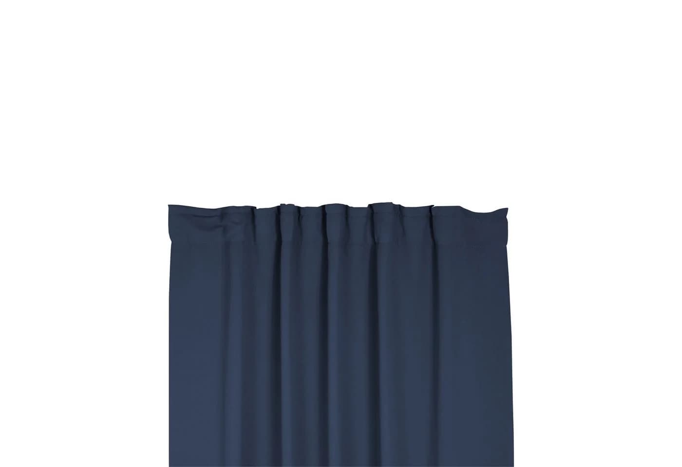Haus und Deko Verdunkelungsvorhang Kräuselband Navy Blau - Bild 3