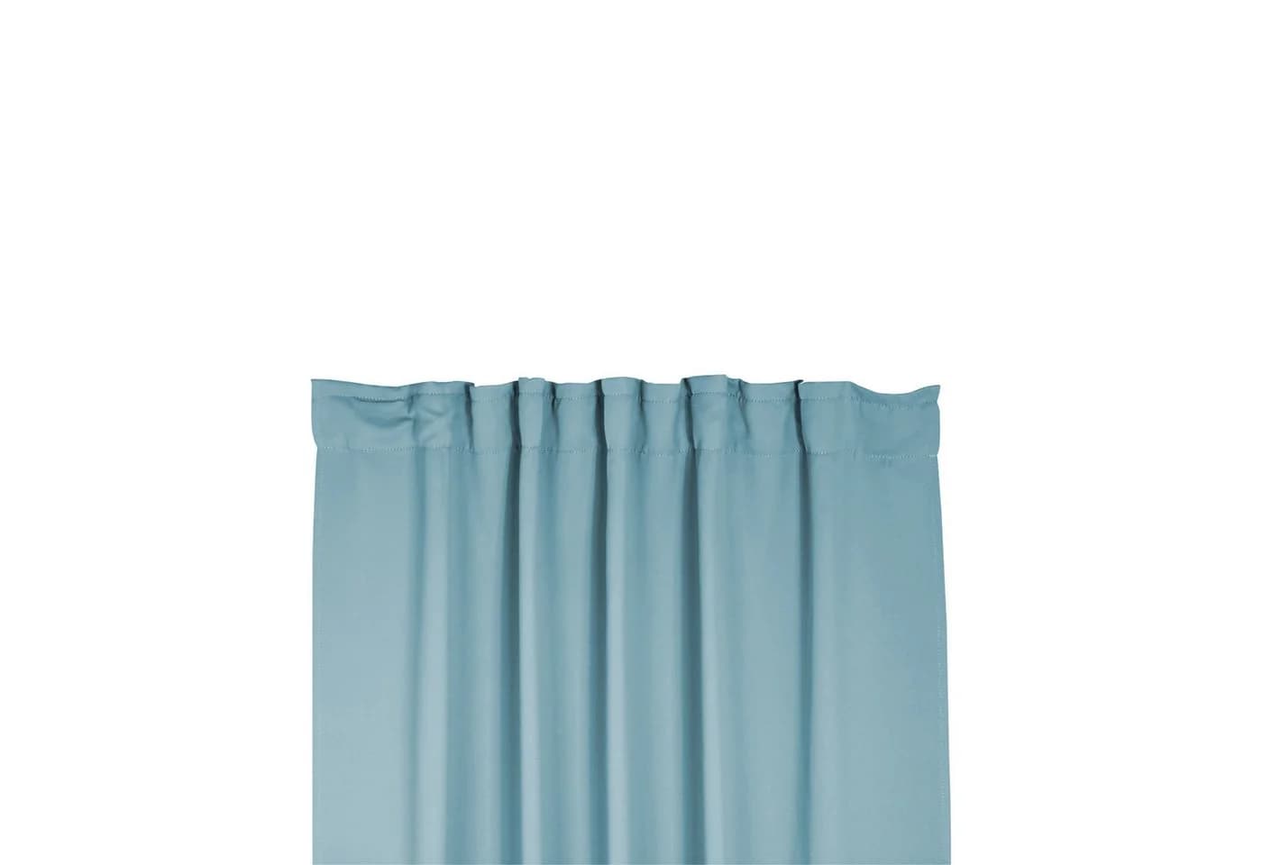Haus und Deko Verdunkelungsvorhang Kräuselband Blau - Bild 3
