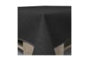 Haus und Deko PVC Tischdecke Outdoor Schwarz Wetterfest Rutschfest Bild 3