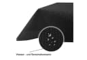 Haus und Deko PVC Tischdecke Outdoor Schwarz Wetterfest Rutschfest Bild 5