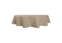 Haus und Deko Tischdecke Oval Beige Natur Leinenoptik Lotuseffekt Bild 2