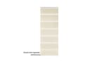 Haus und Deko Schiebegardine Beige Gestreift Polyester Bild 3