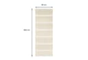 Haus und Deko Schiebegardine Beige Gestreift Polyester Bild 4