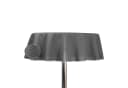 Haus und Deko PVC Gartentischdecke Grau Rund Wasserfest Outdoor Bild 1