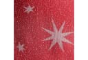 Haus und Deko Tischdecke Weihnachten Lurex Sterne Rot Bild 3
