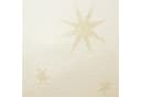 Haus und Deko Tischdecke Weihnachten Lurex Sterne eckig Gold/Weiß Bild 3