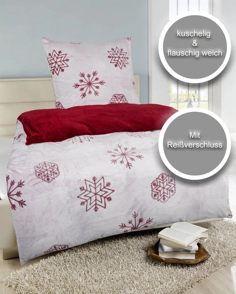 Haus und Deko Bettwäsche 2-teilig Cashmere Touch Polyester - Bild 4