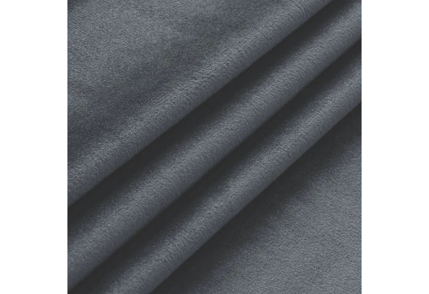 Haus und Deko Gardine Vorhang Kräuselband Verdunkelung 140x245 cm Samt weich blickdicht