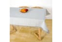 Haus und Deko Tischdecke PVC Outdoor Grau Wetterfest Rutschfest Bild 3