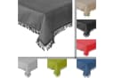 Haus und Deko Tischdecke PVC Outdoor Grau Wetterfest Rutschfest Bild 5