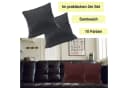 Haus und Deko Kissenbezug 2er Set Samt Rot 40x40 50x50 Bild 5