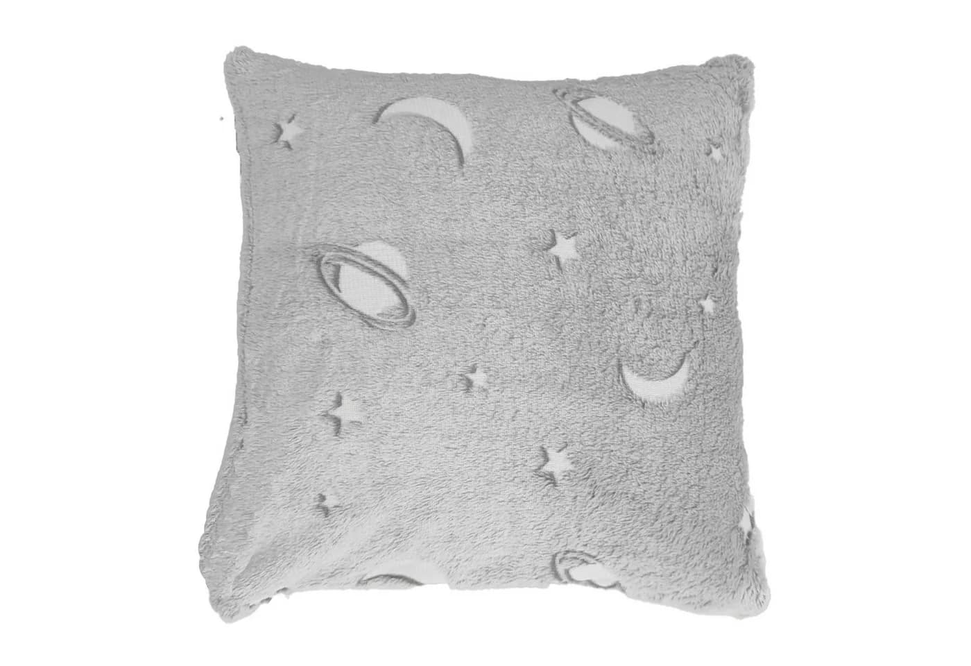 Haus und Deko Kissenbezug 40x40 cm Einhorn Dino Glow-in-the-Dark - Bild 2