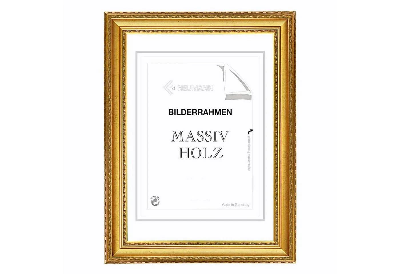 Bilderrahmen Neumann Einzelrahmen Barockrahmen 911 ORO, gold - Bild 3
