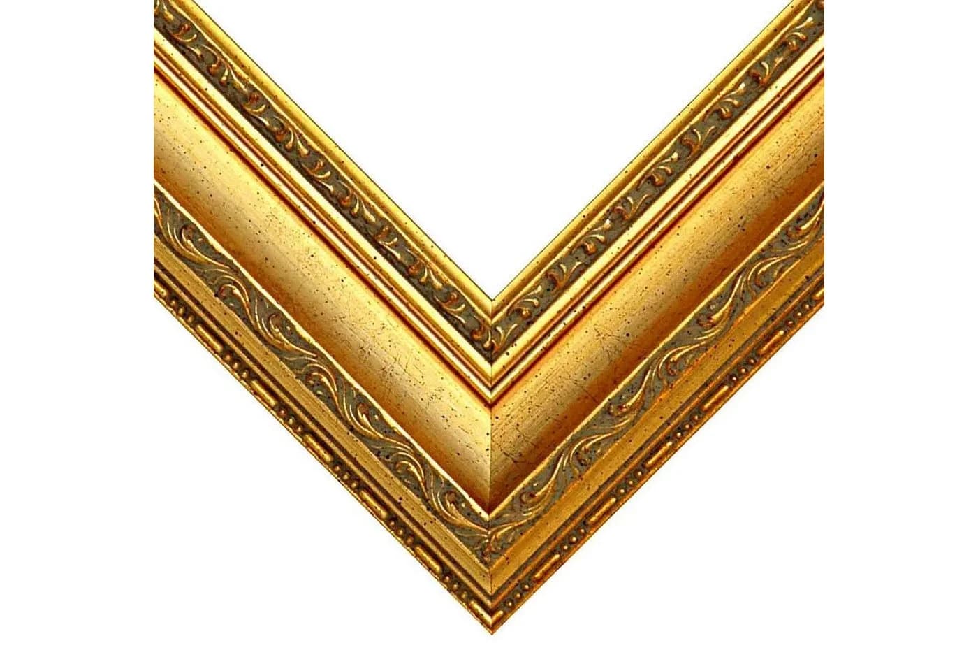Bilderrahmen Neumann Einzelrahmen Barockrahmen 911 ORO, gold - Bild 5