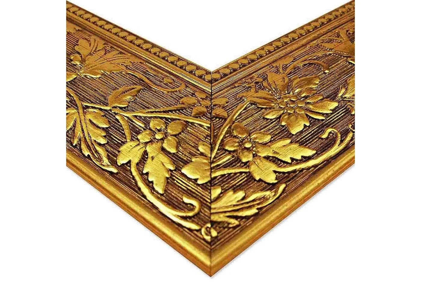 Bilderrahmen Neumann Byzantin Gold Kunststoffrahmen mit Blumenmuster