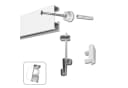 Neumann Bilderschienen-Set 3m mit Gleitern & Haken Bild 2