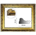 Bilderrahmen Neumann Barockrahmen gold fein verziert 840 ORO Bild 2