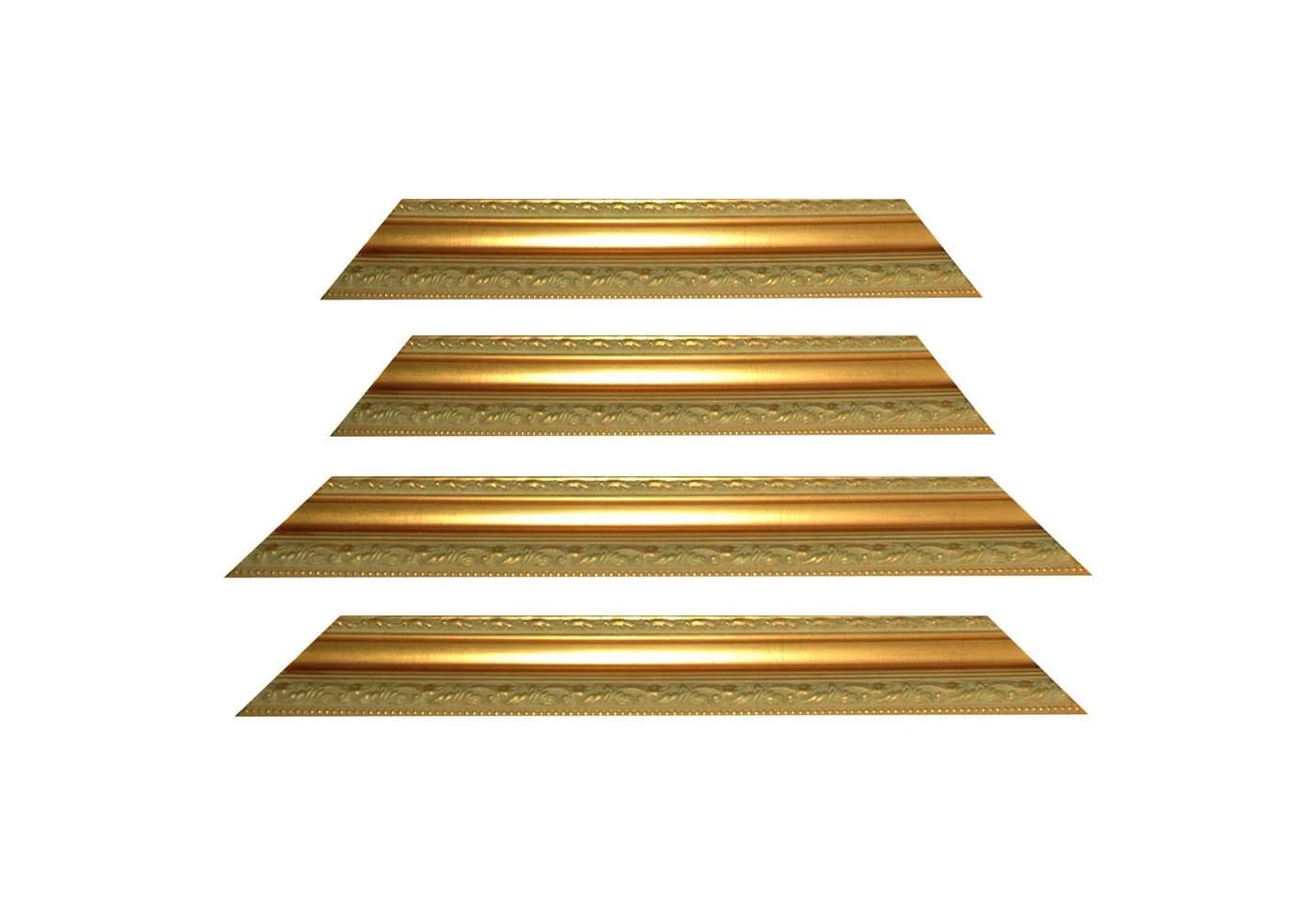 Bilderrahmen Neumann Barockrahmen Gold Fein Verziert 837 ORO - Bild 2
