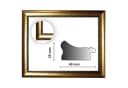 Bilderrahmen Neumann Barockrahmen Gold Fein Verziert 246 ORO Bild 2