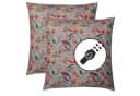 Bilderrahmen Neumann Dekokissen 2er Set 45x45cm Grau/Braun Bild 1