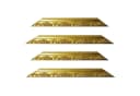 Bilderrahmen Neumann Barockrahmen Gold Massivholz fein verziert Bild 4