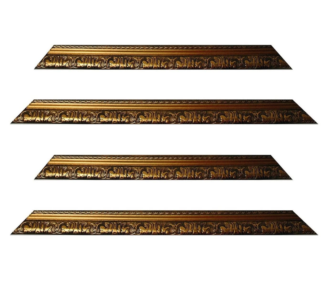Bilderrahmen Neumann Barockrahmen Gold Fein Verziert 335 ORO - Bild 4