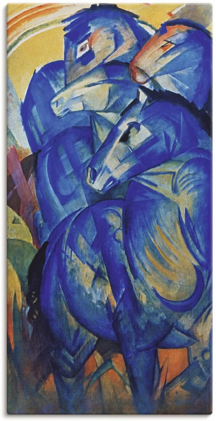 Wandbild ARTLAND 'Turm der blauen Pferde. 1913'