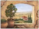 Artland Wandbild Fenster in der Toskana Alubild Bild 2