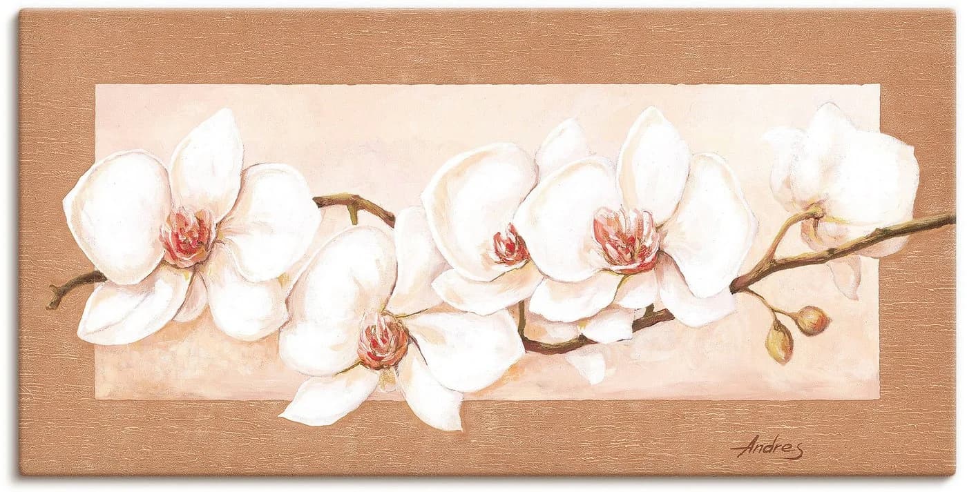 Artland Wandbild Orchideenzweig Alu/Leinwand - Bild 2