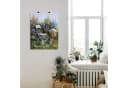 Artland Wandbild Unvergesslich Garten Leinwandbild Poster Bild 1