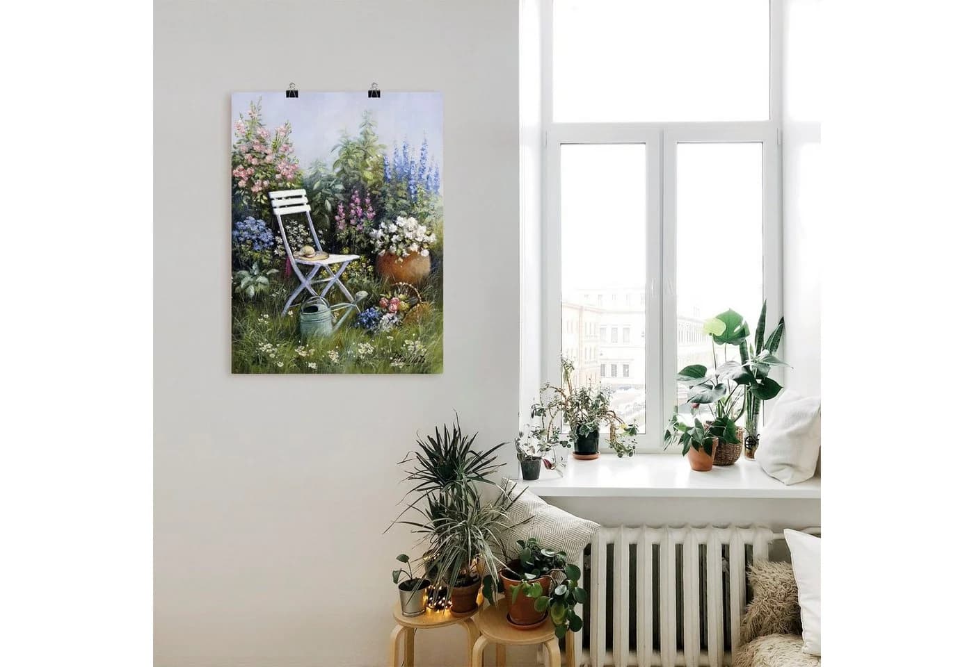 Artland Wandbild Unvergesslich Garten Leinwandbild Poster