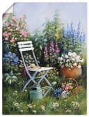 Artland Wandbild Unvergesslich Garten Leinwandbild Poster Bild 2