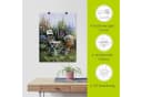 Artland Wandbild Unvergesslich Garten Leinwandbild Poster Bild 5