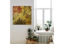 Artland Wandbild Japanischer Wandschirm 18. Jahrhundert Pflanzen Leinwandbild Bild 3