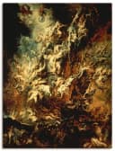 Artland Leinwandbild Höllensturz der Verdammten I Rubens Bild 2
