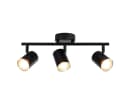 Livarno home LED-Badleuchte 3 dreh- und schwenkbare Spots schwarz Bild 1