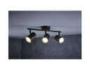 Livarno home LED-Badleuchte 3 dreh- und schwenkbare Spots schwarz Bild 3