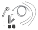 Parkside Küchenarmatur Einhebel-Spültischarmatur Hochglanz Silber mit Handbrause Bild 1