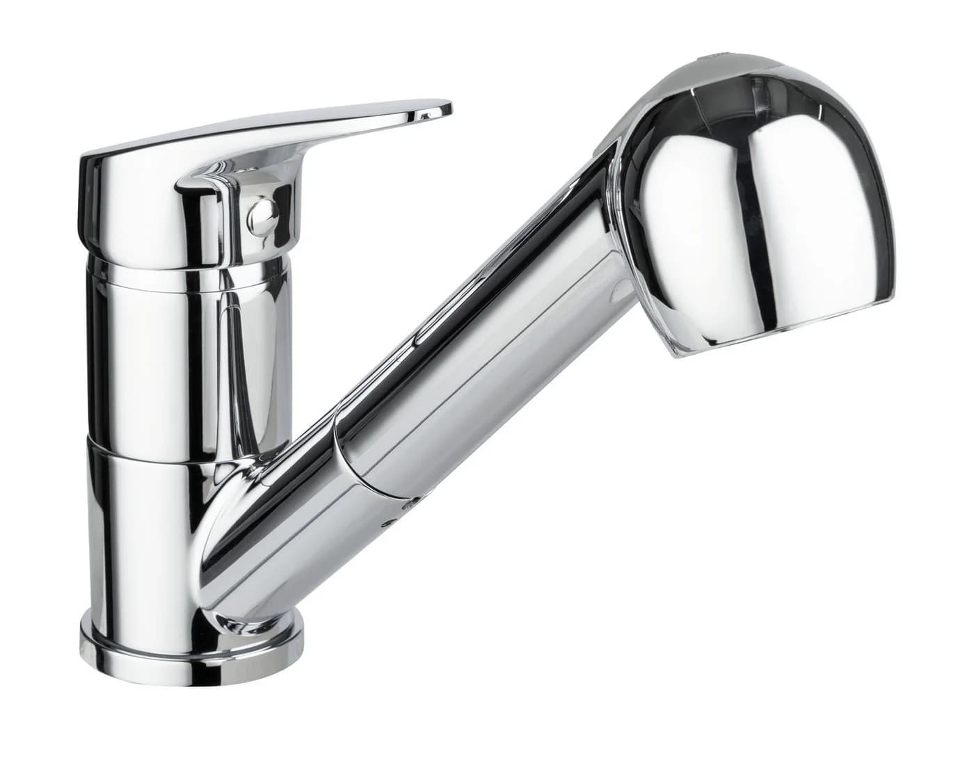 Parkside Küchenarmatur Einhebel-Spültischarmatur Hochglanz Silber mit Handbrause - Bild 5