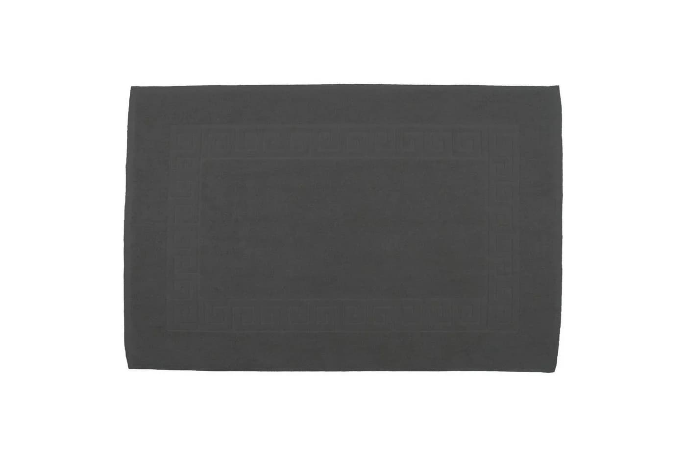 Julie Julsen Badematte Grau 50 x 40 cm Baumwolle Frottee