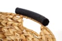 Kobolo Serviertablett 2er Set Rund Wasserhyazinthe Beige/Braun Bild 4