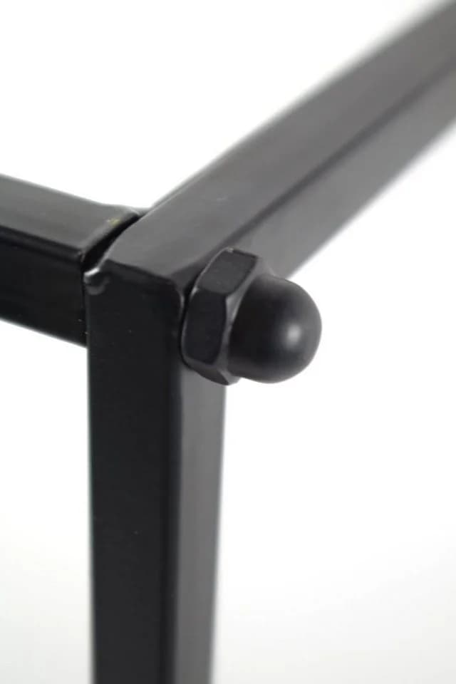 Kobolo Kaminholzregal Schwarz Metall Modernes Design - Bild 4