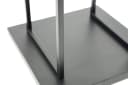 Kobolo Kaminholzregal Schwarz Metall Modernes Design Bild 5