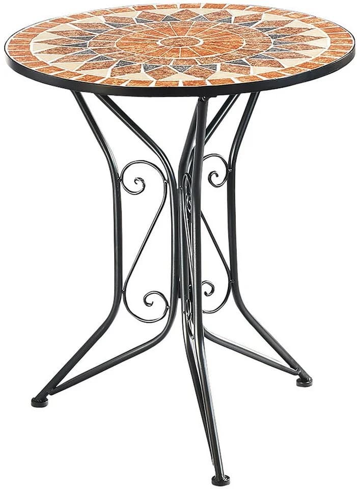 Kobolo Mosaiktisch Metalltisch 70 cm Durchmesser - Bild 2